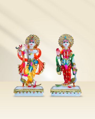 Radha Krishna Set (Coloured)