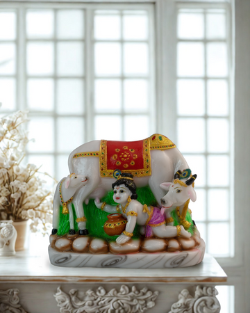 Bal Gopal with Cow