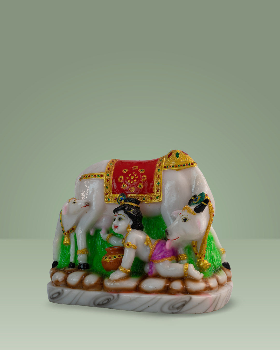 Bal Gopal with Cow